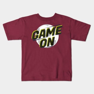 Game On Soccer Ball © GraphicLoveShop Kids T-Shirt